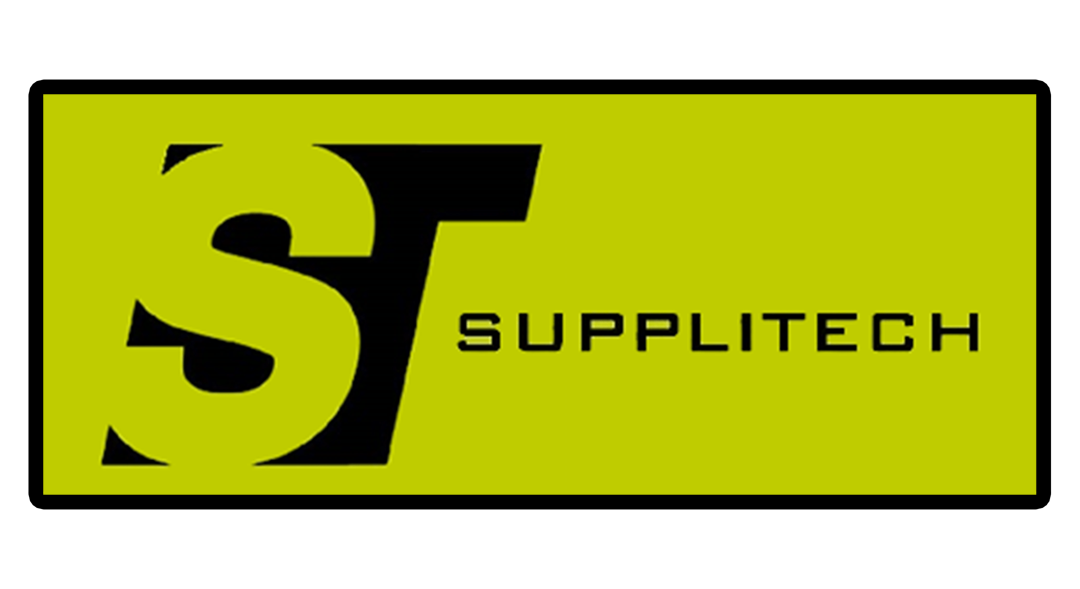 Supplitech Logo - Black Trim